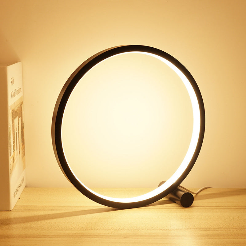 Lampe de Table LED Circulaire 25CM