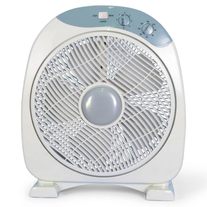 Ventilateur Portable 12 Pouces – Silencieux, Éco Énergie, 3 Niveaux de Vitesse, Refroidissement Efficace