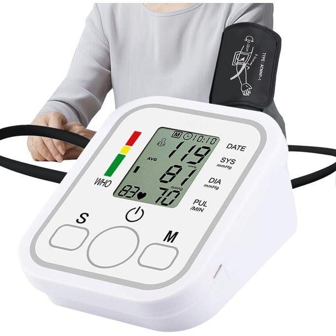 Tensiomètre Électronique Précis avec Écran LCD et Mémoire – Surveillez Votre Tension à Domicile