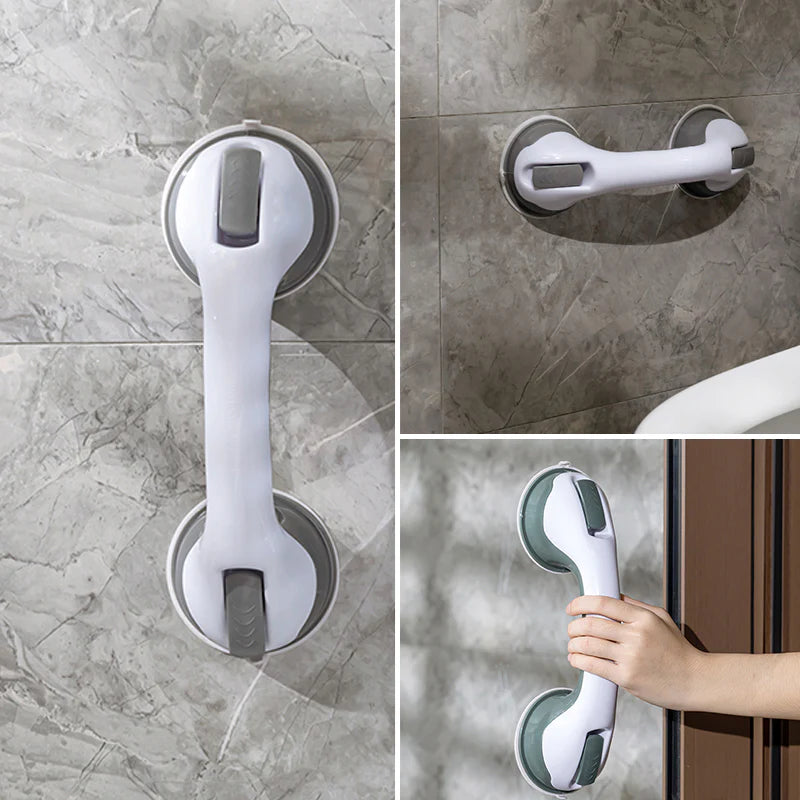 Barre d’appui de sécurité à ventouse pour salle de bain