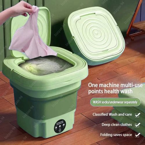 Mini Machine à Laver Pliable 15L - Compacte et Pratique pour les Espaces Réduits