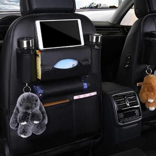 Organisateur de siège auto ADIUM en cuir PU – Élégance et praticité au quotidien