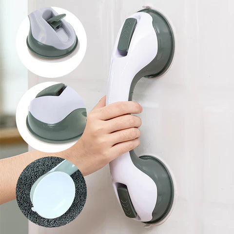 Barre d’appui de sécurité à ventouse pour salle de bain
