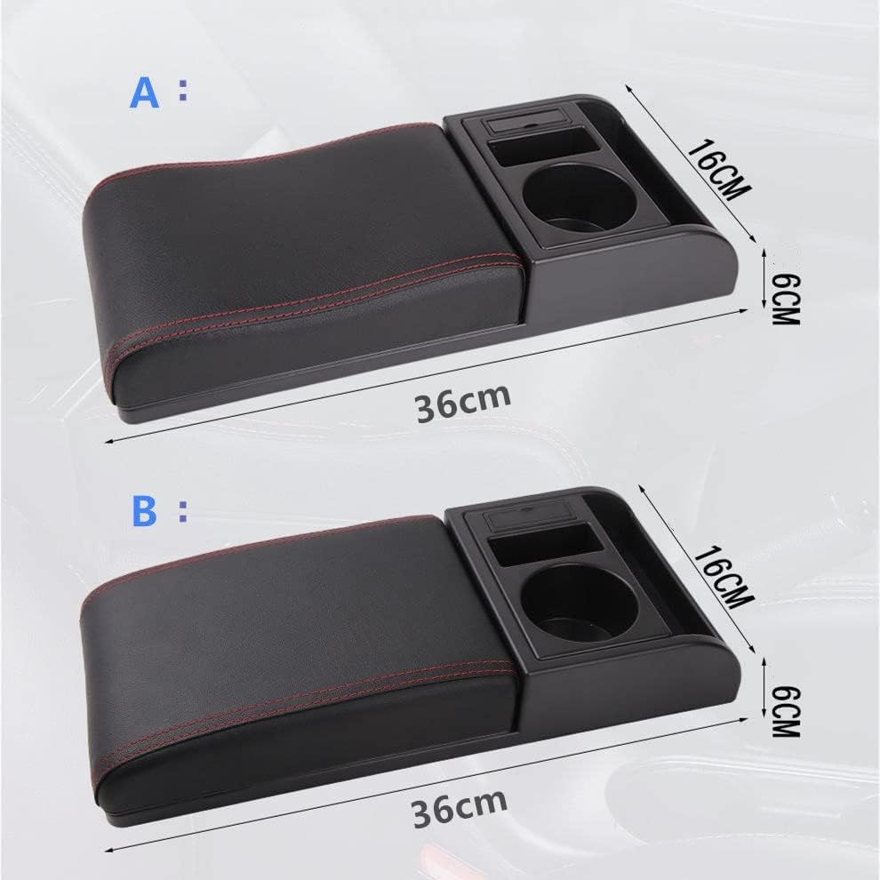 Accoudoir Voiture Confort avec Rangement et Charge USB