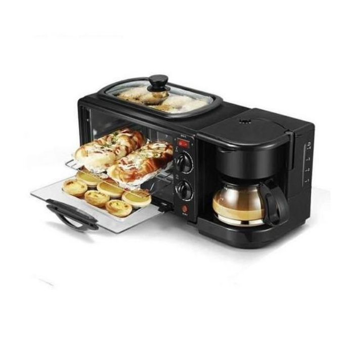 Machine Petit-Déjeuner Multifonction 3-en-1 – L’indispensable de vos matins réussis !