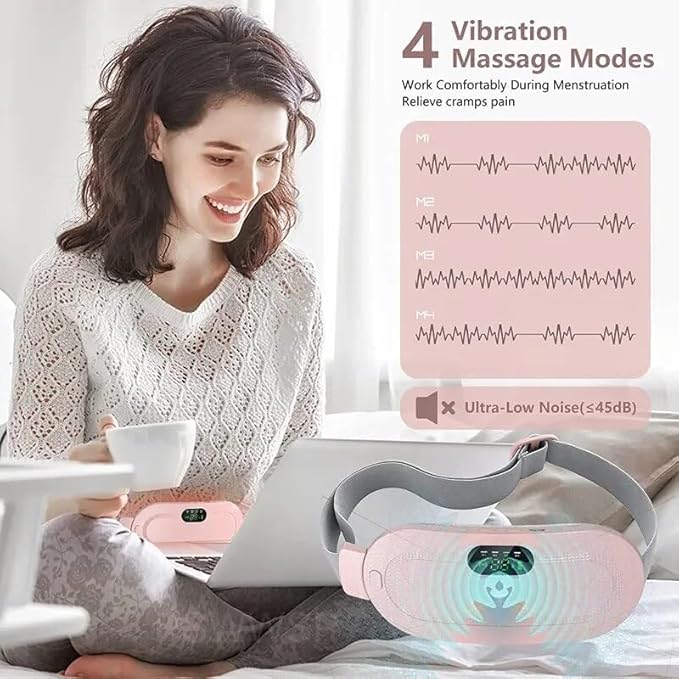 Massager Chauffant Portable â Confort et Soulagement Menstruel