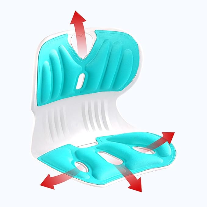 Coussin Lombaire Ergonomique – Soulagement de Dos & Correction de la Posture