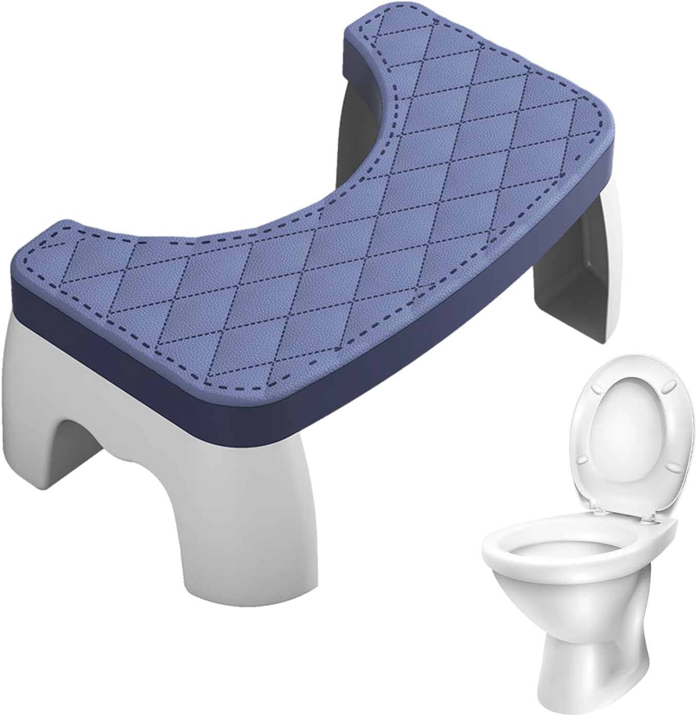 Tabouret d’Assistance Ergonomique pour WC – Confort et Posture Naturelle