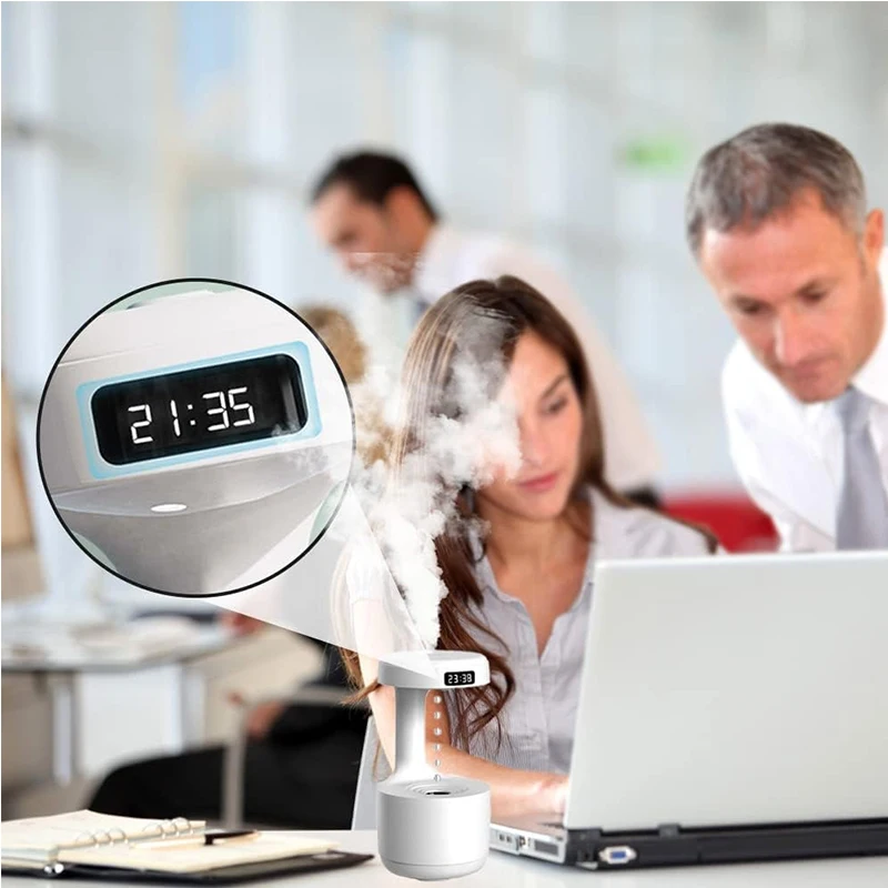 Humidificateur Compact 💧 – L’arme secrète contre l’air sec, le stress et les nuits agitées.