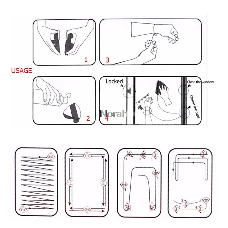 Nettoyeur Magnétique Triangulaire pour Vitres – Double Face, Pratique et Sécurisé