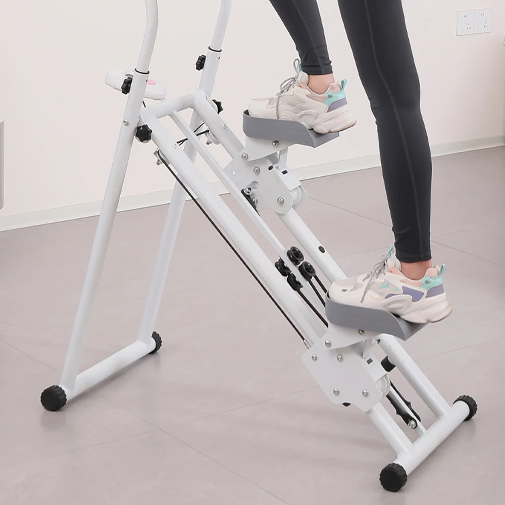 Stepper Fitness Pliable avec Compteur – Machine Escalier Maison pour Perte de Poids & Cardio
