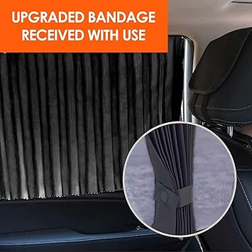 Pare-Soleil de Voiture - Protection Solaire Optimale et Intimité