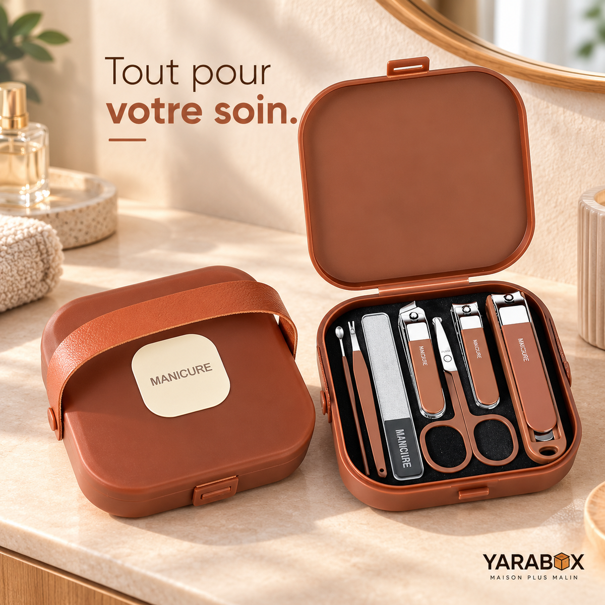 Kit Manucure & Soin Personnel – Étui Complet