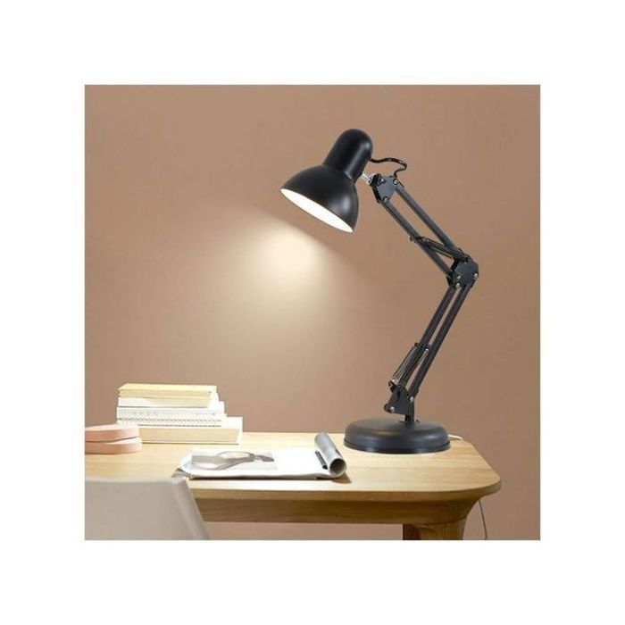 Lampe de Bureau LED à Bras Réglable – Éclairage Doux & Protection des Yeux