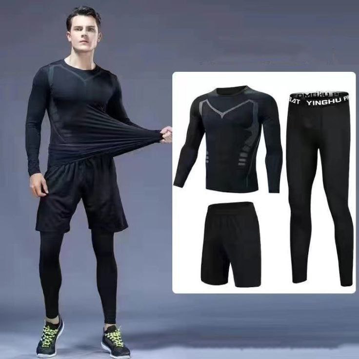 Ensemble de Sport 3 Pièces Homme – Confort & Performance