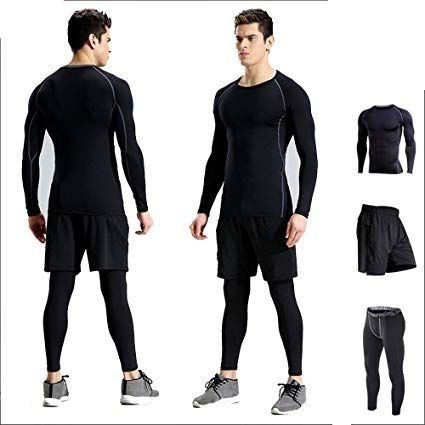Ensemble de Sport 3 Pièces Homme – Confort & Performance