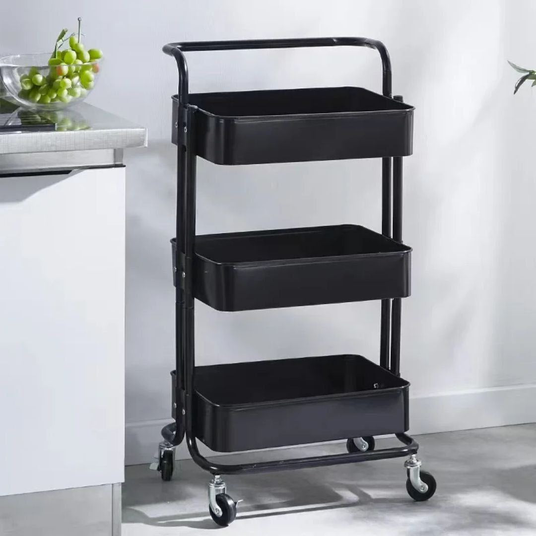 La desserte polyvalente qui organise tout : cuisine, bureau et plus encore !