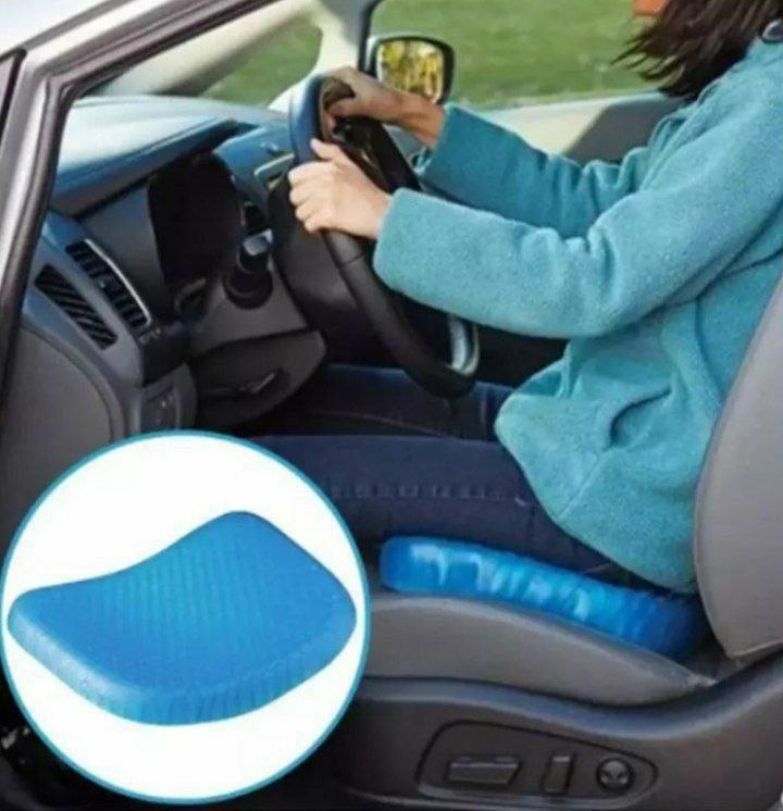 Coussin Gel Ergonomique Antidérapant – Confort Absolu au Bureau, à la Maison ou en Voiture