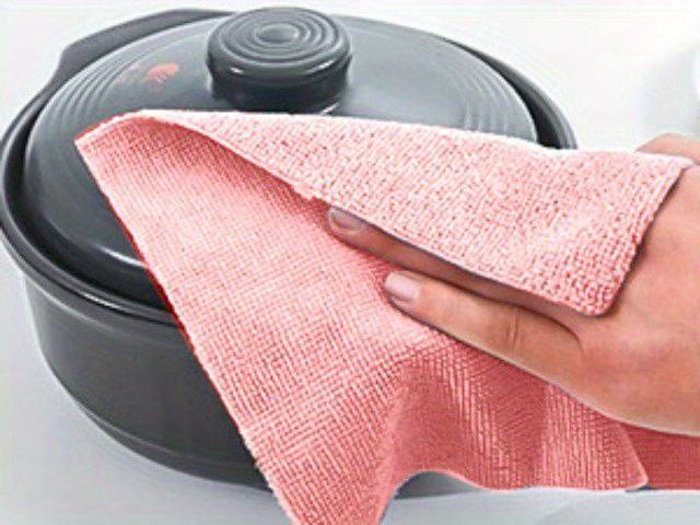 Lingette Microfibre Extensible Absorbante – Nettoyage Vaisselle & Surfaces