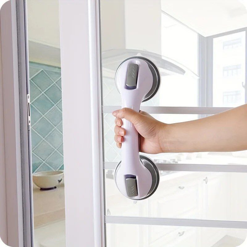 Barre d’appui de sécurité à ventouse pour salle de bain