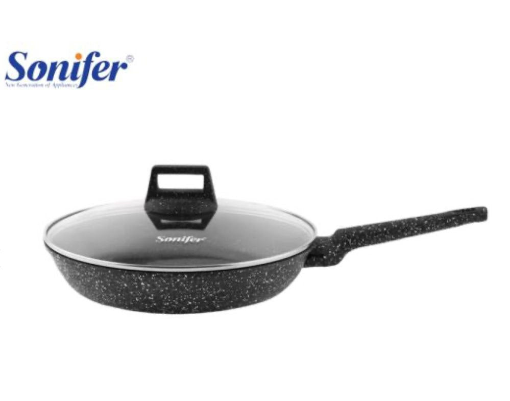 Poêle Sonifer Granite Antiadhésive avec Couvercle