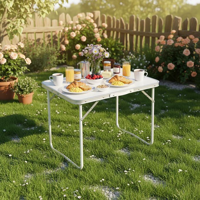 Table de Camping Portable – Confort et Praticité