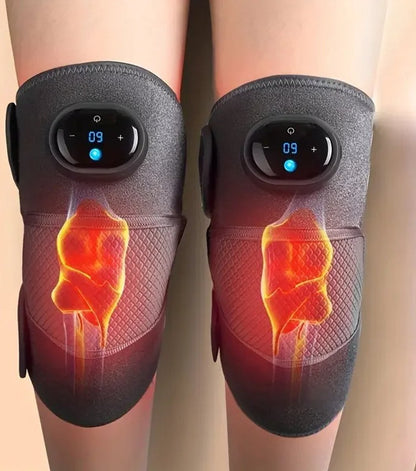 ThermoRelief™ – Masseur Chauffant Intelligent pour Genou, Épaule & Coude (Massage 3D + Chaleur Thérapeutique)