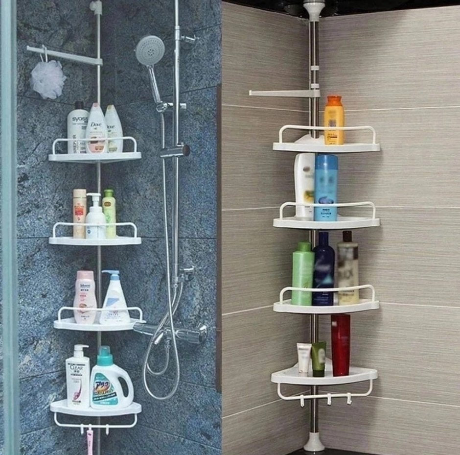 Étagère de Salle de Bain 3 Niveaux – Rangement Gain&nbsp;de Place Élégant