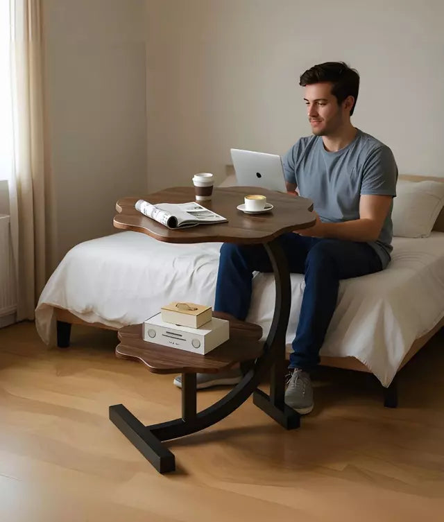 Table d’Appoint Design Moderne – Petite Table Décorative pour Salon, Chambre ou Balcon