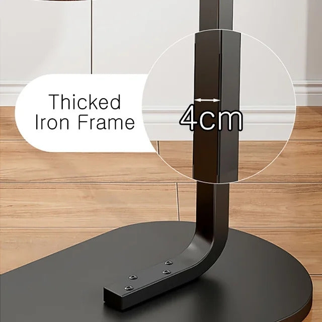 Table d’appoint multifonction en forme de C