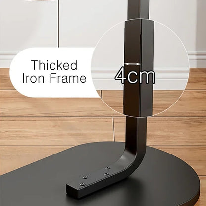 Table d’appoint multifonction en forme de C
