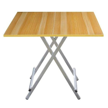 Table Pliante Multifonctionnelle en Bois – Compacte, Pratique et Élégante