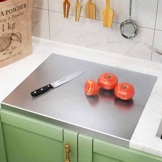 Planche à Découper Inox SteelPro™ : Surface Hygiénique Ultime