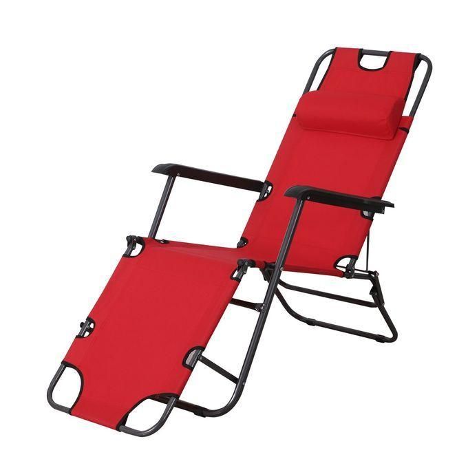 Chaise longue pliable – Le confort partout