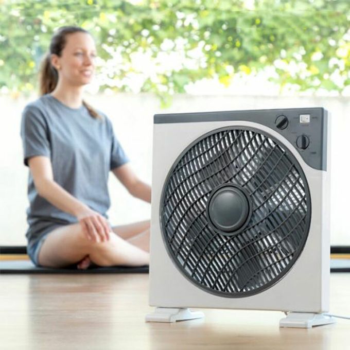 Ventilateur au Sol Silencieux à Moteur DC - Fraîcheur et Économie d'Énergie