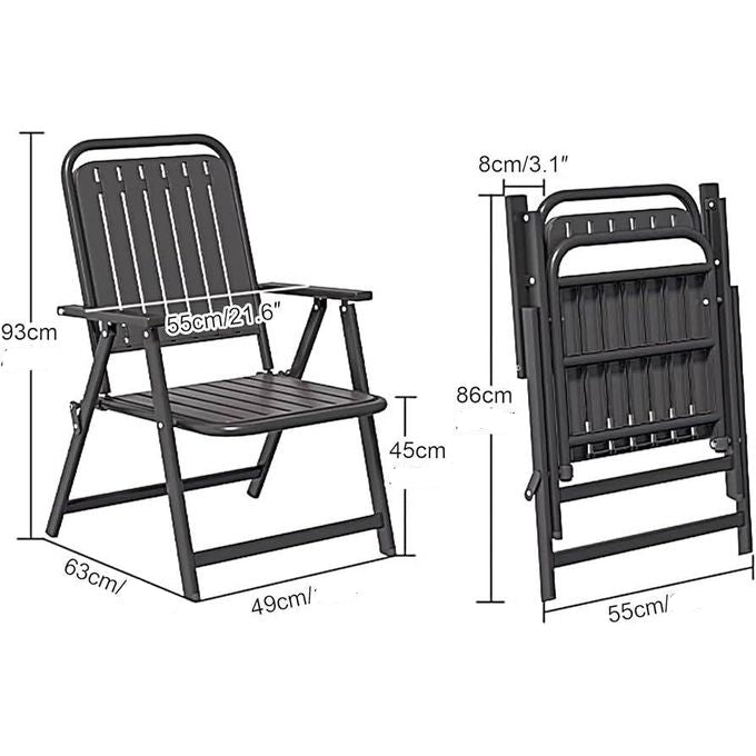 Chaise Pliante Yarabox – Confort pour Jardin et Terrasse