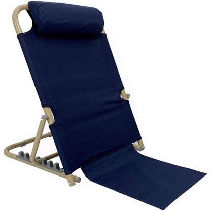 Dossier de Lit Pliable Réglable avec Coussin – Appui‑Dos Portable pour Lecture &amp; Télétravail