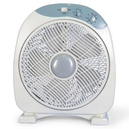 Ventilateur Portable 12 Pouces – Silencieux, Éco Énergie, 3 Niveaux de Vitesse, Refroidissement Efficace