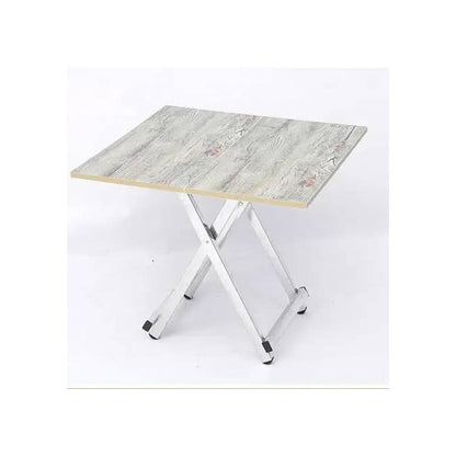 Table Pliante Multifonctionnelle en Bois – Compacte, Pratique et Élégante