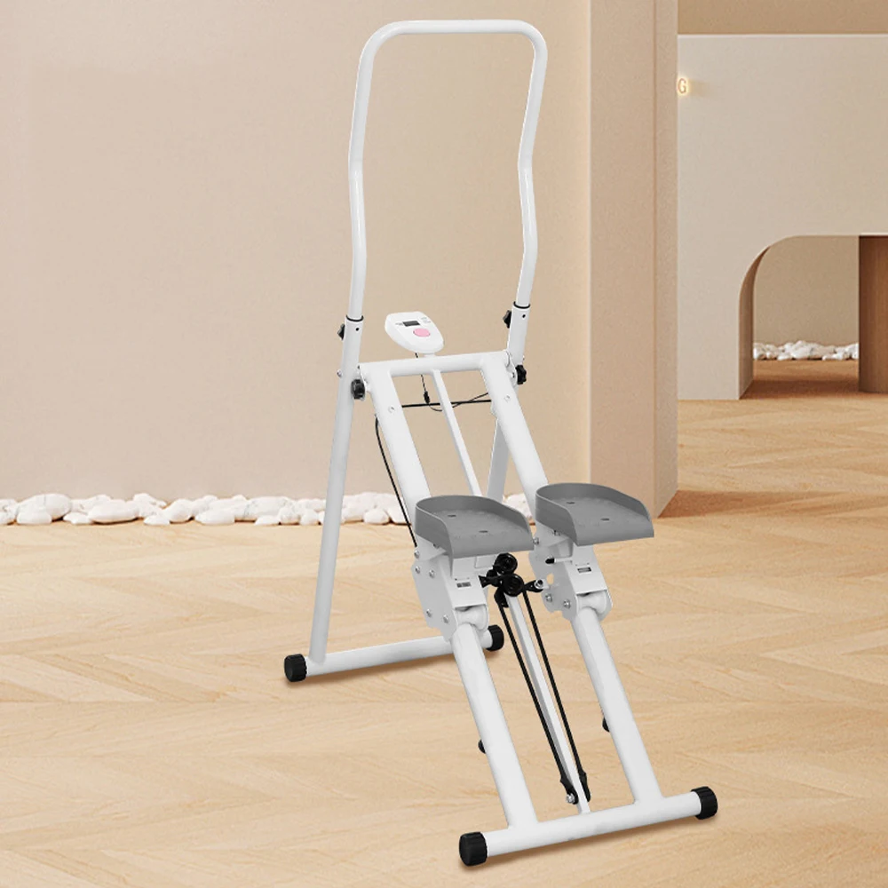 Stepper Fitness Pliable avec Compteur – Machine Escalier Maison pour Perte de Poids & Cardio