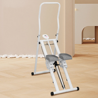 Stepper Fitness Pliable avec Compteur – Machine Escalier Maison pour Perte de Poids & Cardio