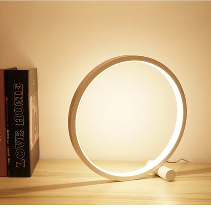 Lampe de Table LED Circulaire 25CM