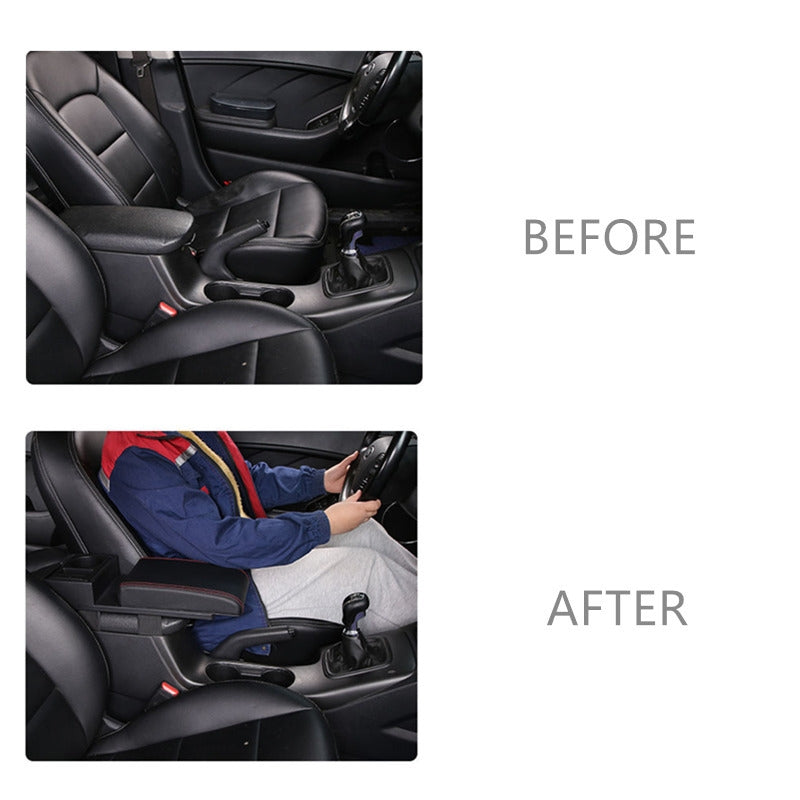 Accoudoir Voiture Confort avec Rangement et Charge USB