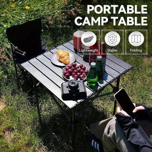 Table de camping portable – Pratique et robuste pour toutes vos aventures en plein air