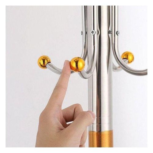 Porte-manteau sur pied moderne en métal – Design élégant et stable pour entrée et bureau
