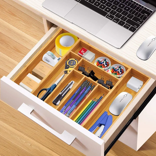 Range-Couverts Extensible en Bambou
