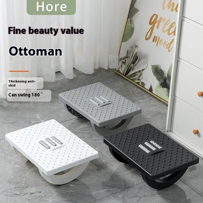 Repose-Pieds Ergonomique à Bascule – Pour un Confort Total, Même Assis !