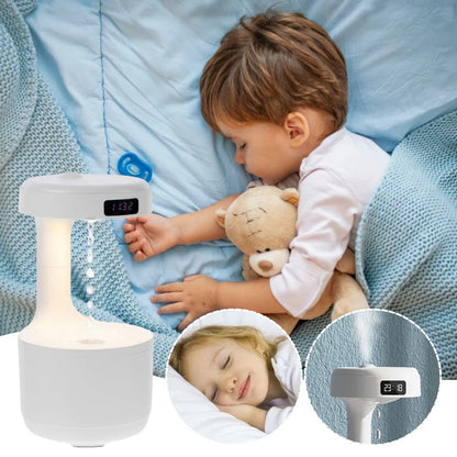 Humidificateur Compact 💧 – L’arme secrète contre l’air sec, le stress et les nuits agitées.