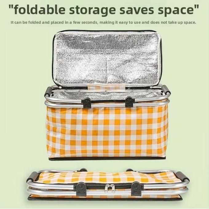 Panier de Pique-Nique Isotherme Pliable – Votre allié indispensable pour l’été
