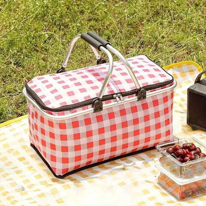 Panier de Pique-Nique Isotherme Pliable – Votre allié indispensable pour l’été